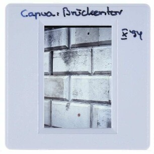 Capua, Brückentor von Capua