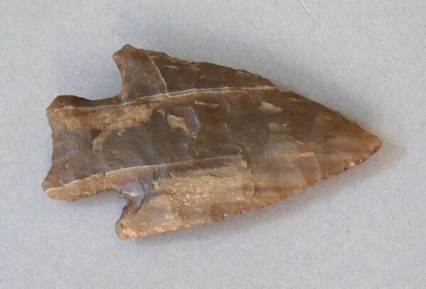 Stone arrowhead