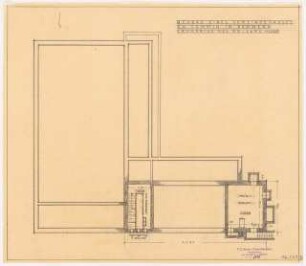 Gemeindehaus, Cammin Vorprojekt: Grundriss KG 1:100