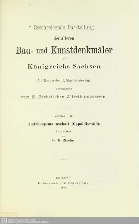 2: Amtshauptmannschaft Dippoldiswalde