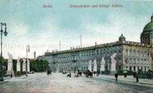 Schlossbrücke und Schloss in Berlin