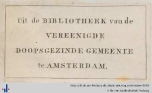 Exlibris (Aus: UB Freiburg, TM 2018/1047-1).