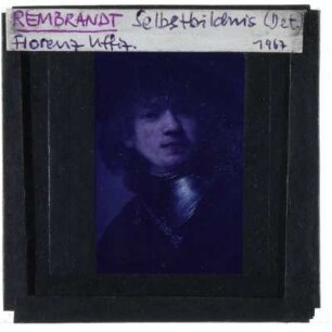 Rembrandt, Selbstbildnis als junger Mann
