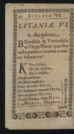 Litaniae. VI.