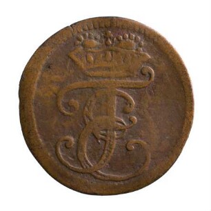 Münze, Heller, 1736