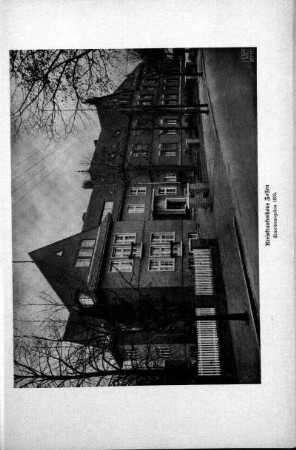 Kreiskrankenhaus Zossen. Erweiterungsbau 1935