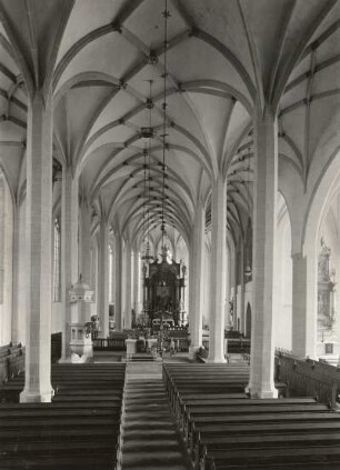 Bautzen. Dom St. Peter (beg. E. 13. Jh.). Inneres