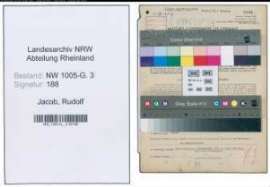 Entnazifizierung Rudolf Jacob , geb. 10.09.1898 (Prokurist)