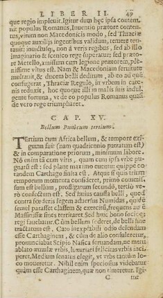 Cap. XV. Bellum Punicum tertium