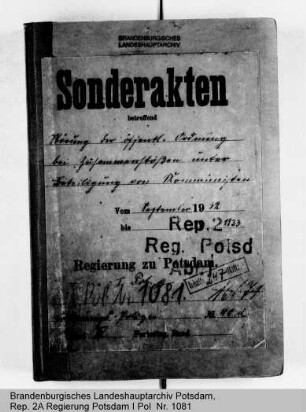 Störung der öffentlichen Ordnung bei Beteiligung von Kommunisten