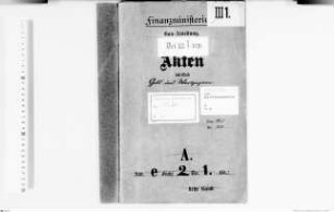 Geld und Wertpapiere