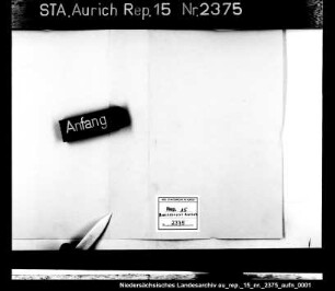 Die Genehmigung des Haushaltsplans der Stadt und der Armenverwaltung Leer