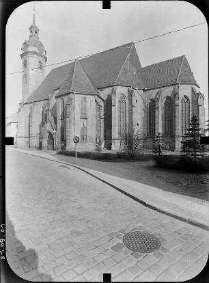 Torgau. Marienkirche (Baubeginn 1200/1220). Ansicht von Südost