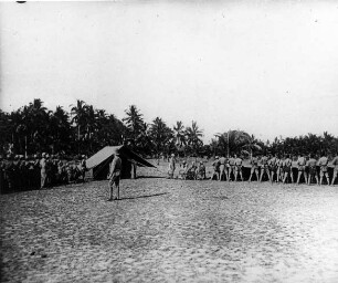 Lagerbau der Schutztruppe D.O.A.