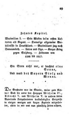 Zehntes Kapitel