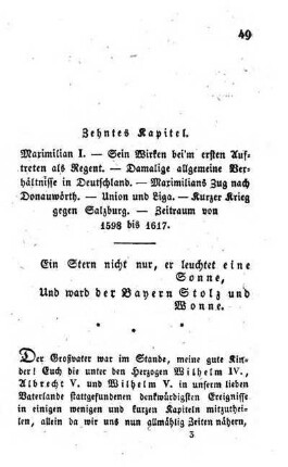 Zehntes Kapitel