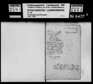 Besetzung der Oberamtstierarztstelle im Oberamt Neresheim