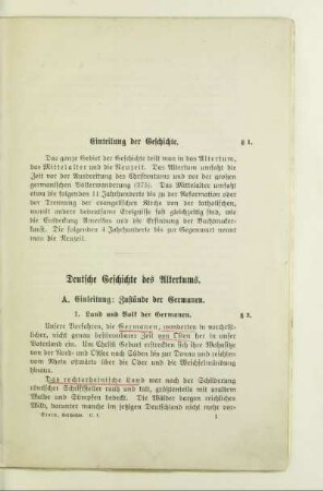 Deutsche Geschichte des Altertums