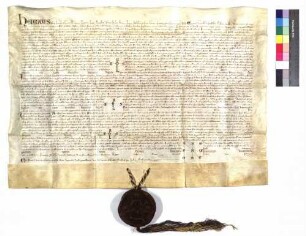 Kaiser Heinrich bestätigt dem Kloster Reichenau einen Brief Kaiser Karls von 813, kraft dessen derselbe seine königliche villa Ulm an Reichenau schenkt, seinen Verwandten Adalbert zum Schutzvogt in Ulm bestellt und das Rechtsverhältnis bestimmt, in welchem künftig diese Schutzvögte zum Kloster stehen sollen.