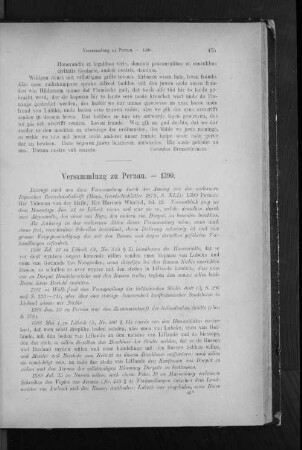 Versammlung zu Pernau. - 1390.