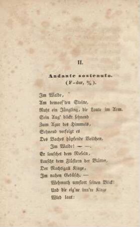 II. Andante sostenuto