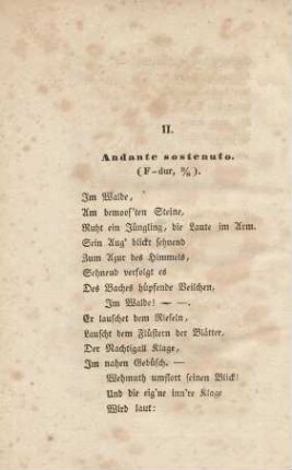 II. Andante sostenuto