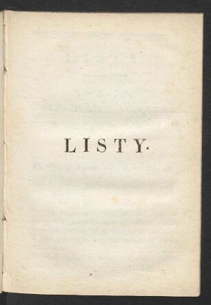 Listy