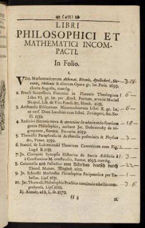 451-463, Libri Philosophici et Mathematici Incompacti