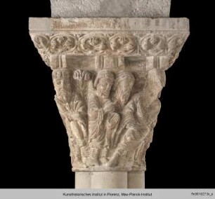 Kapitell mit Szenen von Ereignissen nach der Grablegung Christi - E07PP19