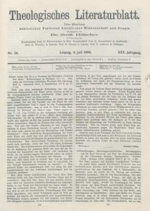 330-331 [Rezension] Kirchengeschichtliche Abhandlungen ; 6.1908