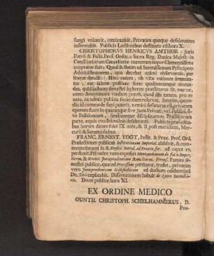 Ex Ordine Medico