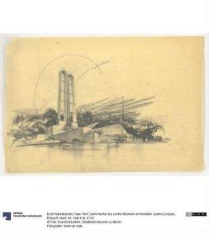 New York, Denkmal für die sechs Milionen ermordeten Juden Europas, Entwurf