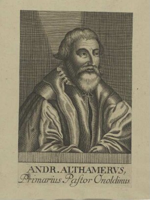 Bildnis des Andr. Althamervs