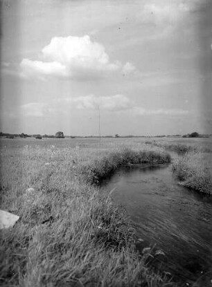 Landschaft mit Bach, Wietzendorfer Moor?