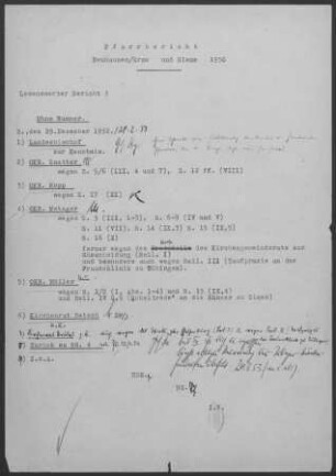 Neuhausen/Erms-Glems: Pfarrbericht 1950