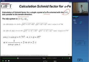 Mechanical properties of steel 14: theoretical strength