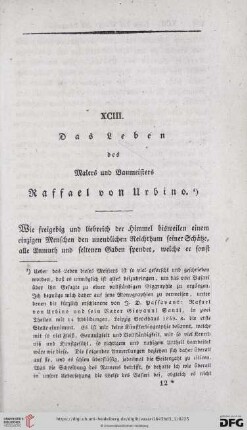 XCIII. Raffael von Urbino