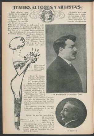 Teatro, autores y artistas