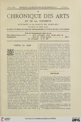 Nr. 4 (22 Janvier)