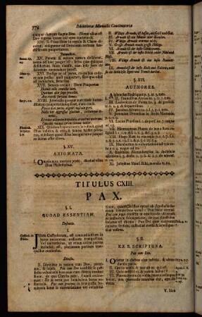 778-797, §. I. Quoad Essentiam. - §. V. Exempla Catholica Externa.