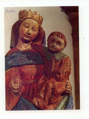 Heilbronner "Madonna": Gotische Marienstatue aus Holz (um 1450)