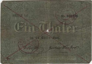 1 Taler, 14-Taler-Fuß