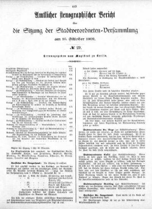 No. 29, 16. Oktober 1902