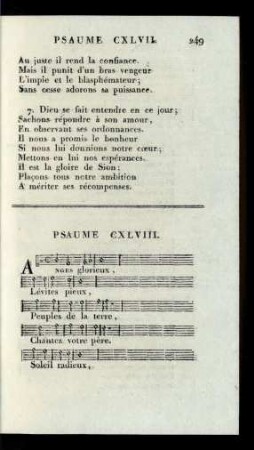 Psaume CXLVIII.