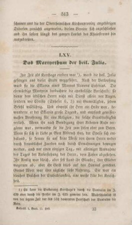 513-517 Das Martyrerthum der heil. Julia
