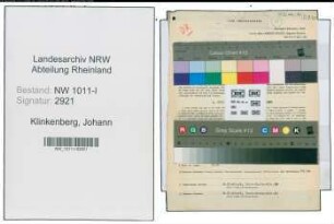 Entnazifizierung Johann Klinkenberg , geb. 09.01.1886 (Angestellter)