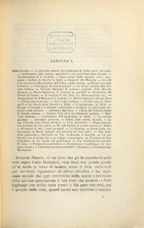 Della decadenza del pensiero italiano per Luigi Previti D.C.D.G.