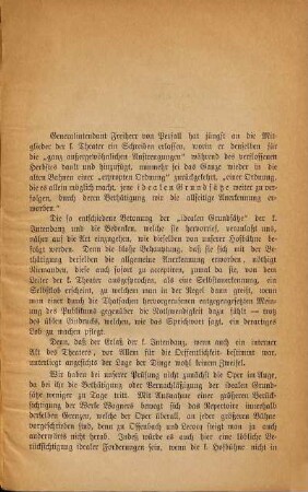 Die "idealen Grundsätze" der Münchener Hofbühne