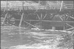 Bau der Albtalsperre bei Sankt Blasien