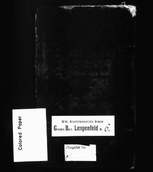Gerichtshandelsbuch der Stadt Lengenfeld, Bd. 06